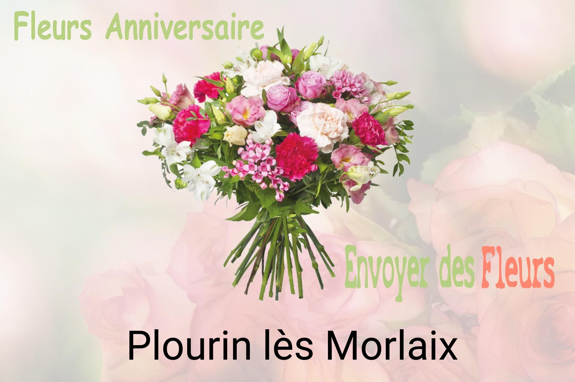 Bouquet de fleurs d’anniversaire livré à Plourin-lès-Morlaix