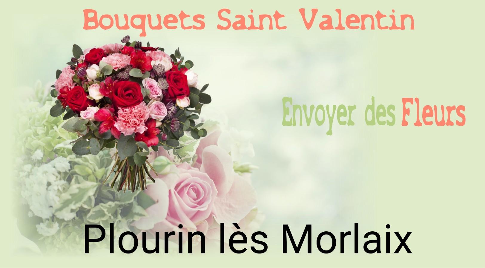 Roses de Saint-Valentin livrées à Plourin-lès-Morlaix