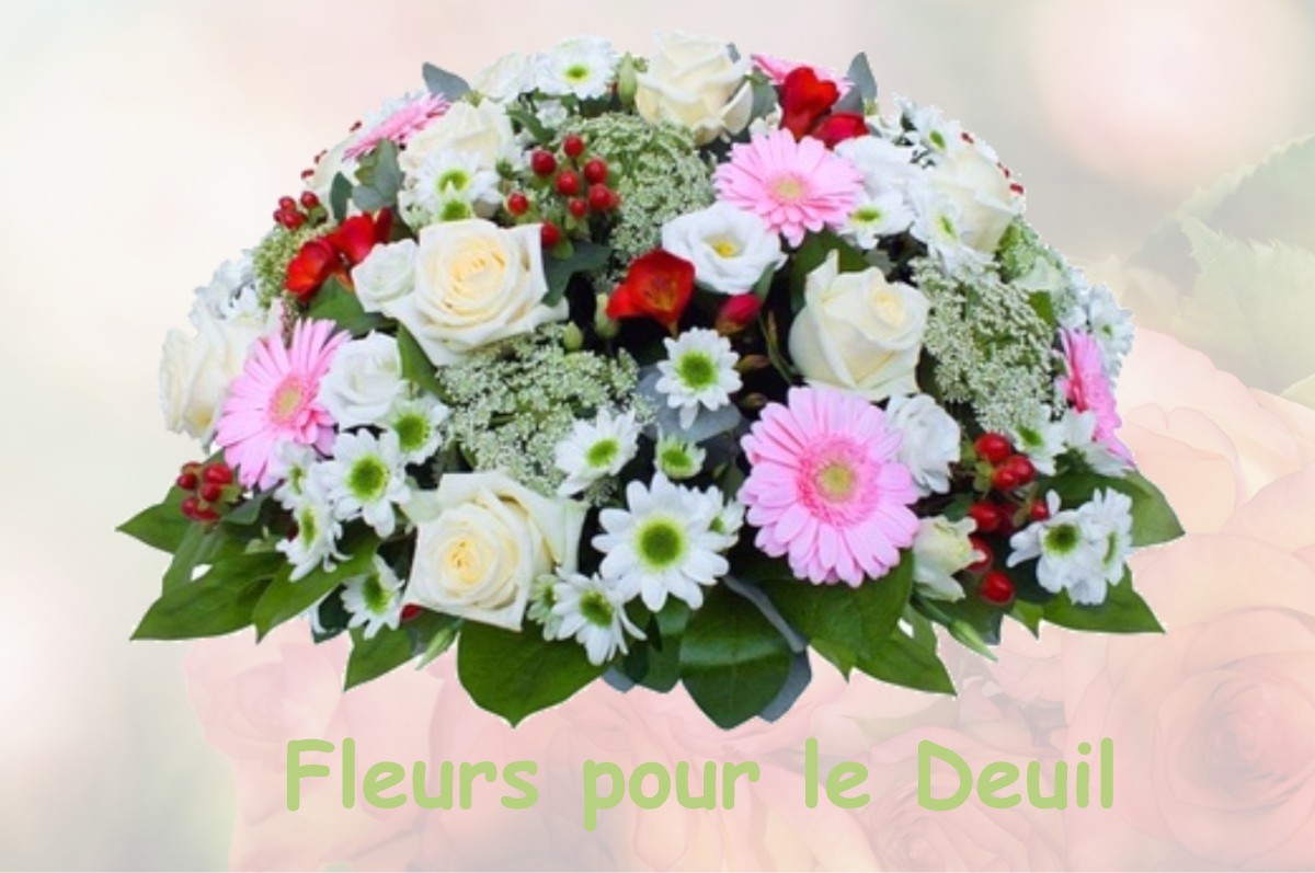 fleurs deuil PLOURIN-LES-MORLAIX
